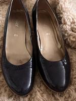 Gabor Pumps blau, Lackleder, goldfarbenes Innenfutter Hessen - Wiesbaden Vorschau