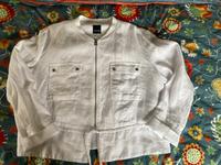 TAIFUN Gr. 46 Leinen- Jacke  weiß  XXL Hessen - Schwalmstadt Vorschau