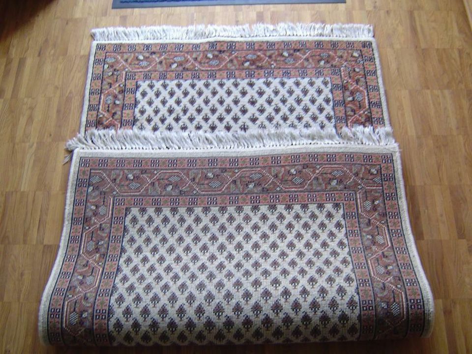 Teppich-Set, Läufer, Handarbeit aus Indien, aus Wolle in Heidelberg