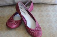 Ballerina  von Laura Lenti echtes Leder wie Neu Gr.40 magenta Niedersachsen - Bovenden Vorschau