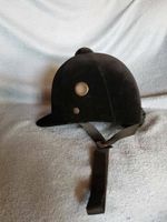 Reit - Helm Codeba  Gr.55 schwarz Samt Niedersachsen - Salzhausen Vorschau