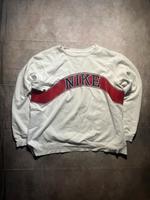 Vintage Nike Sweatshirt Weiß/Rot XL Retro College Style Thüringen - Gera Vorschau
