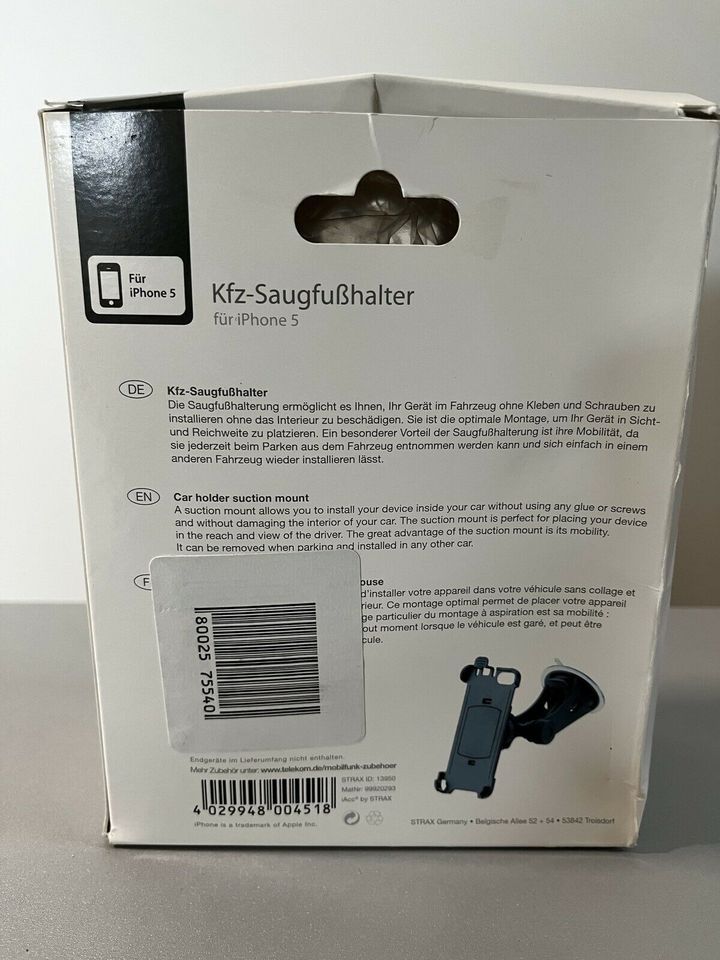 KfZ- Saugfußhalter für iPhone in Untergruppenbach