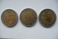 3 Stück, 2Euro-Gedenk-Münzen aus Österreich Bayern - Schwarzenfeld Vorschau