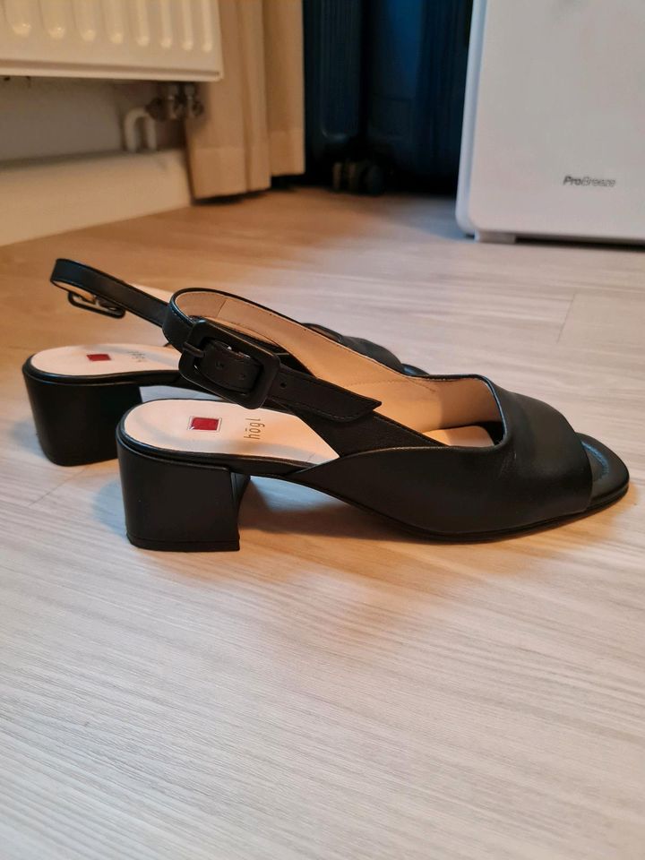 Högl Sandalette Peeptoe schwarz in Stuttgart