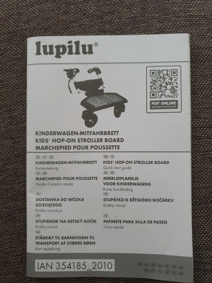 Lupilu Kinderwagen Mitfahrbrett Buggyboard universal in Bergen auf Rügen