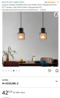 Leuchte Pendelleuchte Lampe Vintage Retro Baden-Württemberg - Eningen Vorschau