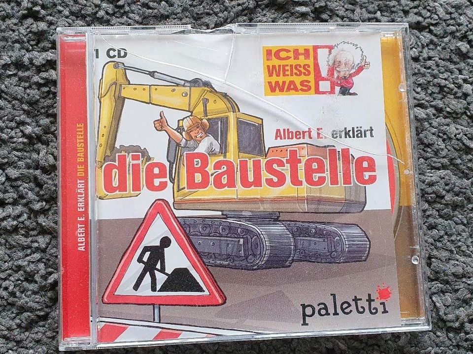 Albert E. erklärt die Baustelle in Emsdetten