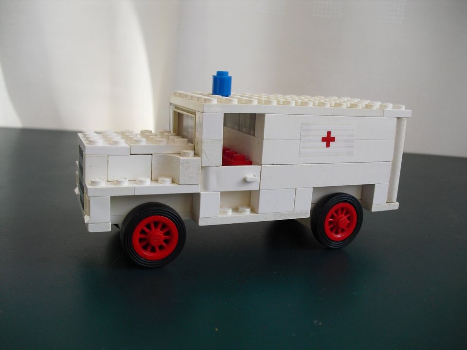 Lego Classic Oldtimer Krankenwagen Ambulanz Set 338 von 1970 in Niederviehbach