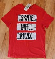 T-Shirt "SKATE CHILL RELAX", Gr. 170/176 - NEU mit ETIKETT Rheinland-Pfalz - Kaiserslautern Vorschau