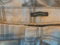 Karo Hose aus Baumwolle in Cremetönen und Grau, Massimo Dutti Berlin - Kladow Vorschau