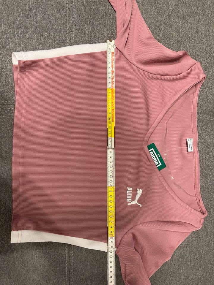 Puma Pullover cropped Gr 40/L rosa in Kirkel