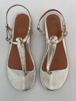 H&M Sandalen Zehentrenner gold 39 Nordrhein-Westfalen - Meerbusch Vorschau