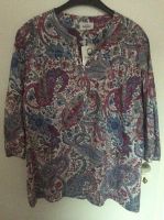 Leichte Damen 3/4 Arm Sommer Bluse, Gr.XXL, lila/bunt Paisley,NEU Nordrhein-Westfalen - Ostbevern Vorschau