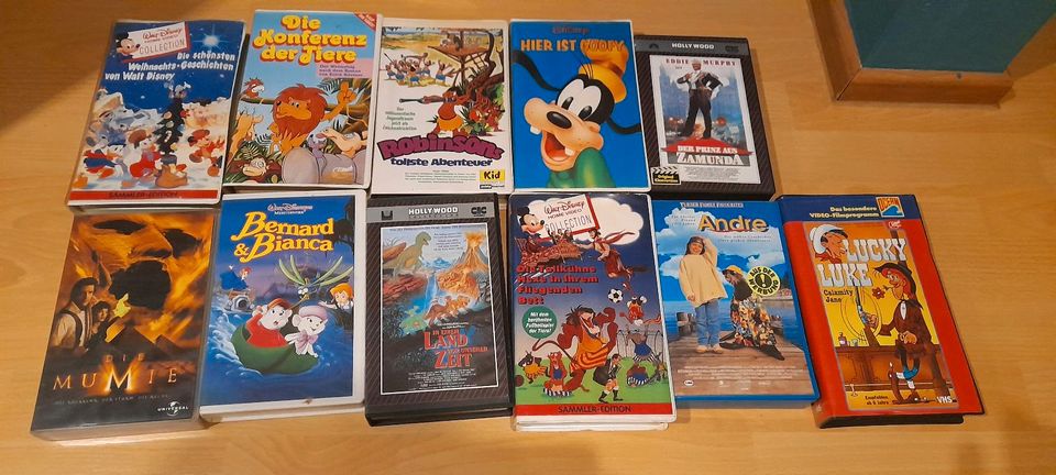 VHS Kassetten alle zusammen in Zweibrücken