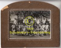 Altes Foto 1929 Schulklasse aus Braunschweig gerahmt Niedersachsen - Braunschweig Vorschau