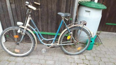 DDR Kult Oma's altes Mifa Fahrrad 1950ern Jahre alles orginal in Leipzig