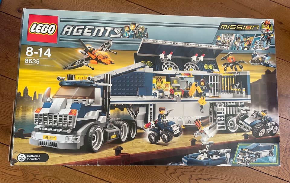 LEGO Agents 8635, komplett, Zustand top, 120€ in Bad Honnef