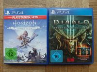 PS4 Spiele Horizon Complete + Diablo Eternal - einz/zusam Top! Bayern - Bayerisch Gmain Vorschau