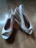 Damen Plateau Schuhe Peeptoes Keilabsatz 41/42 H&M Bayern - Traunstein Vorschau