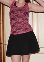 Pinkes Tanktop, Top aus Spitze in pink, Tally Weijl, Gr. 34 Nordrhein-Westfalen - Haan Vorschau