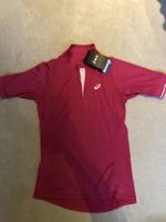 Asics Motiondry Damen Polo T-shirt Pink weiß inklusive Versand Hessen - Kelkheim Vorschau