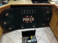 pokerset koffer geld tischplatte faltbar  160* 80 cm Herzogtum Lauenburg - Berkenthin Vorschau