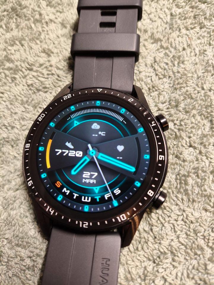 Huawei Smartwatch GT 2 Armbanduhr Watch Amoled Telefonie Handy in Prien