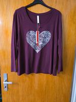 Damen Pullover Größe 44/46 in Lila von Sheego Hessen - Staufenberg Vorschau