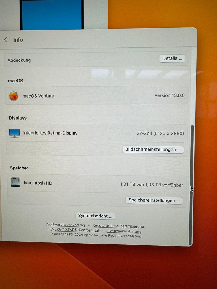 iMac 27“ 2017 | 3.4 GHz | 1TB | 5K Display in Mönchengladbach