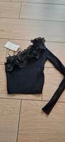 One Shoulder Shirt mit Langarm von Zara -Neu - Niedersachsen - Hollenstedt Vorschau