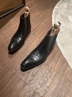 SANTONI schwarze Chelsea Boots, Größe 7,5 mit Gummisohle Nordrhein-Westfalen - Solingen Vorschau