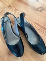 Jana softline 38 schwarz Lack Ballerina Bayern - Bad Kissingen Vorschau