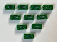 10x LEGO® City Fliese 1x2 Geld Geldschein Note 100 Neu VB 1€* Bayern - Puchheim Vorschau