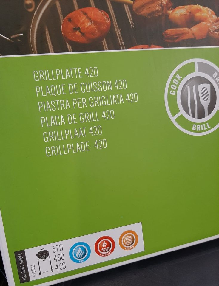 Grillplatte 420 aus Gusseisen von Outdoorchef® in Gersthofen