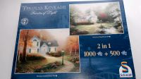 Thomas Kinkade Puzzle-Set 1000 und 500 Teile Sachsen-Anhalt - Großkorbetha Vorschau