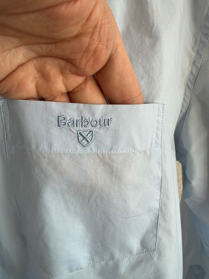 Barbour Hemd Größe M / Tailored Fit Blau in Heiligenhaus