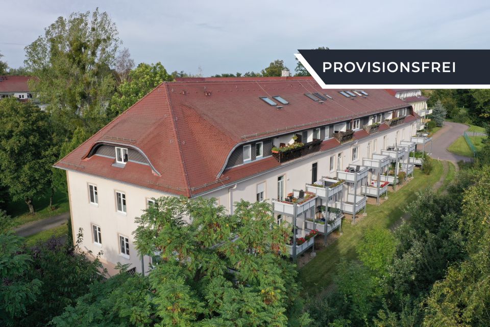 Wohneigentum in historischer Lage: Vermietete 3-Zimmerwohnung inkl. Balkon in Oschatz