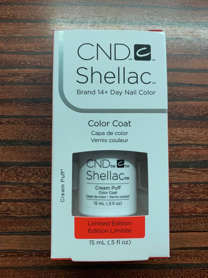 CND Shellac Cream Puff 15ml Nagellack Limited Edition NEU OVP in Rottach-Egern