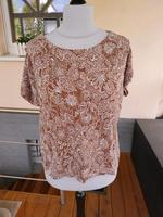 Gerry Weber Shirt Gr. 42, braun weiß Hessen - Herborn Vorschau
