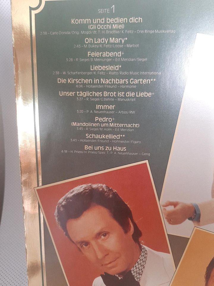 Peter Alexander, das Goldene Schallplatten Album. in Weimar