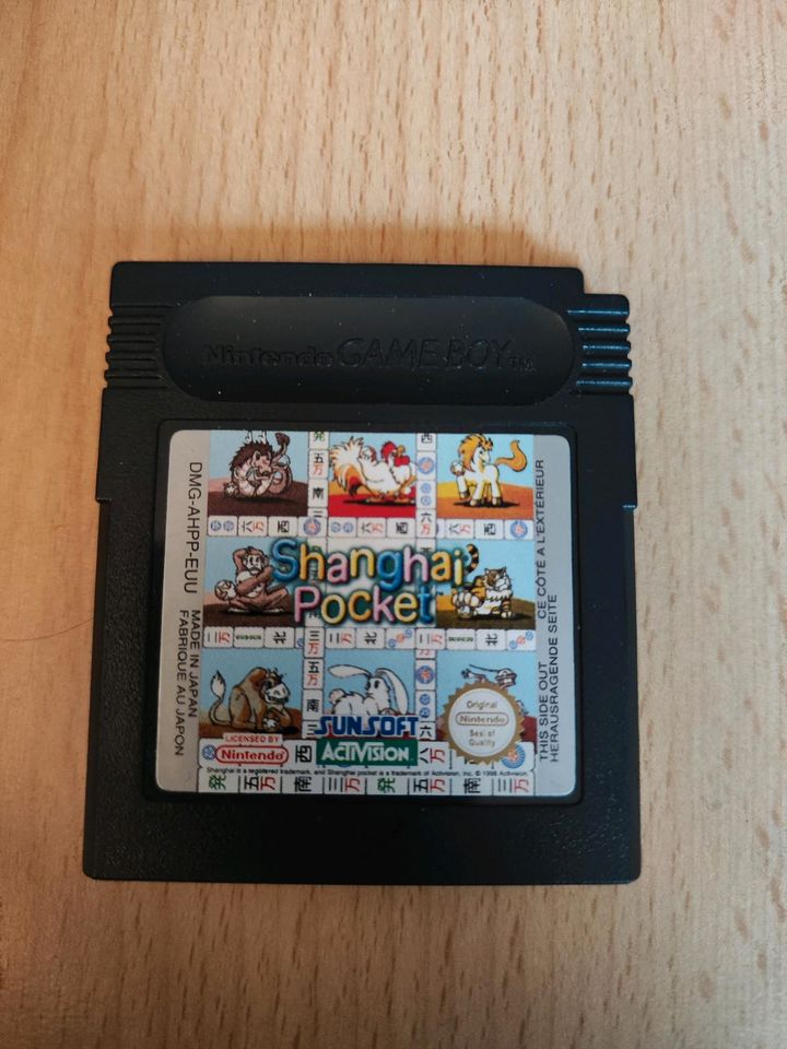 Shanghai Pocket Gameboy Game Boy Spiel in Schiffweiler