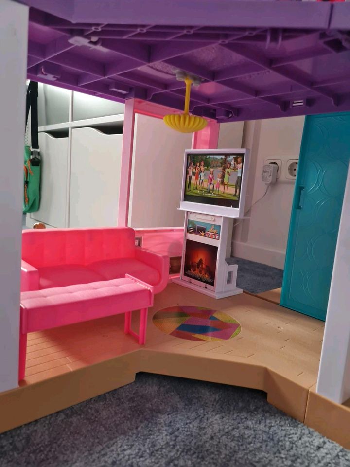 BARBIE DREAMHOUSE Haus Villa Traumhaus, Licht & Sound in Seddiner See