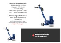 Bodenschleifgerät mieten | Estrichfräse | Betonfräse | Sichtestrich | Estrich polieren | Estrich schleifen | Designboden Hamburg-Mitte - Hamburg Horn Vorschau