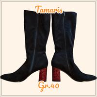 Stiefel Tamaris schwarz Sachsen - Görlitz Vorschau