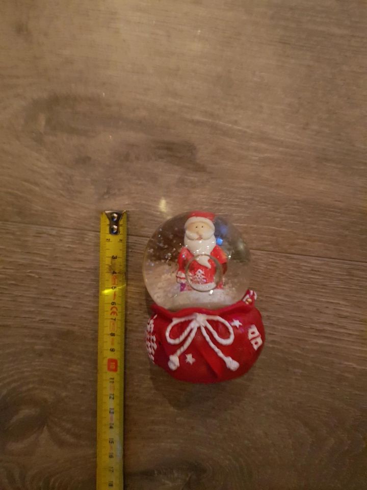 Schneekugel Weihnachten in Lippetal