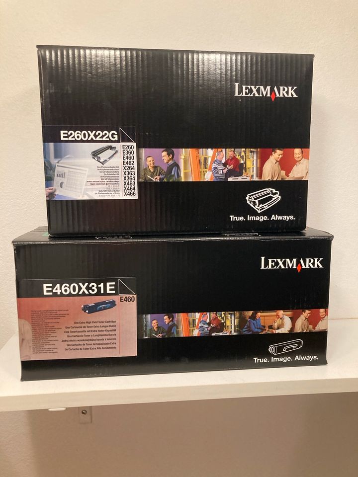 Lexmark E460 Toner und Fotoleiter Kit in Steinhagen