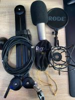 Rode nt1a + Mikrofonarm, Spinne 6m XLR Kabel und weiterem Zubehör Frankfurt am Main - Nordend Vorschau