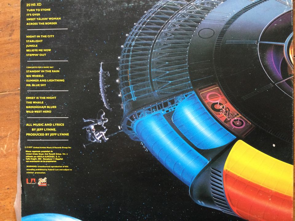 LP: Electric Light Orchestra. Out of the Blue in Aachen