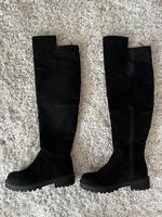 Schwarze Overknee Stiefel Baden-Württemberg - Engen Vorschau